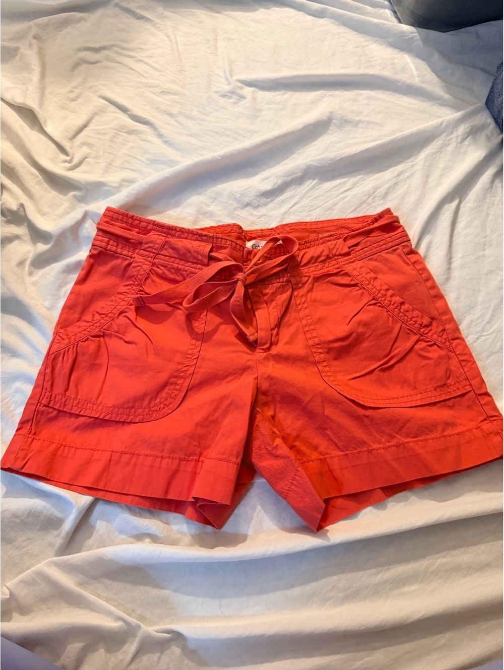 Calvin Klein Casual Shorts with Tie Waist